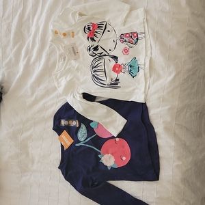 Bundle of 2 Gymboree long sleeve shirts